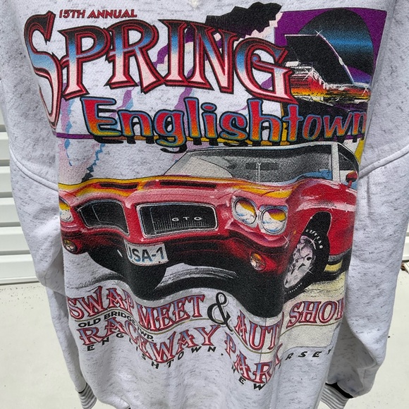 Men's Englishtown NJ Classic Swap Meet Sweatshirt - Picture 4 of 9